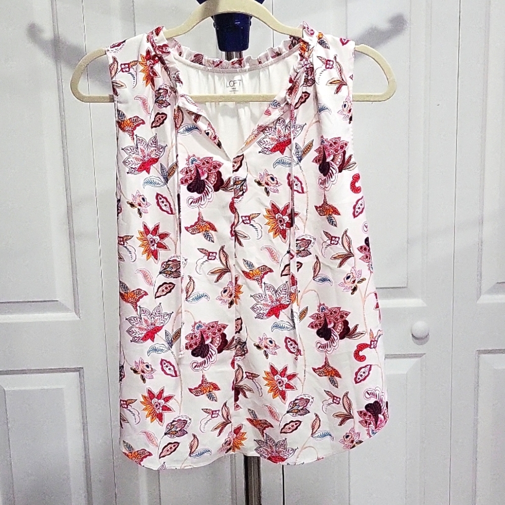 Pibj Floral Loft Blouse, Size Small